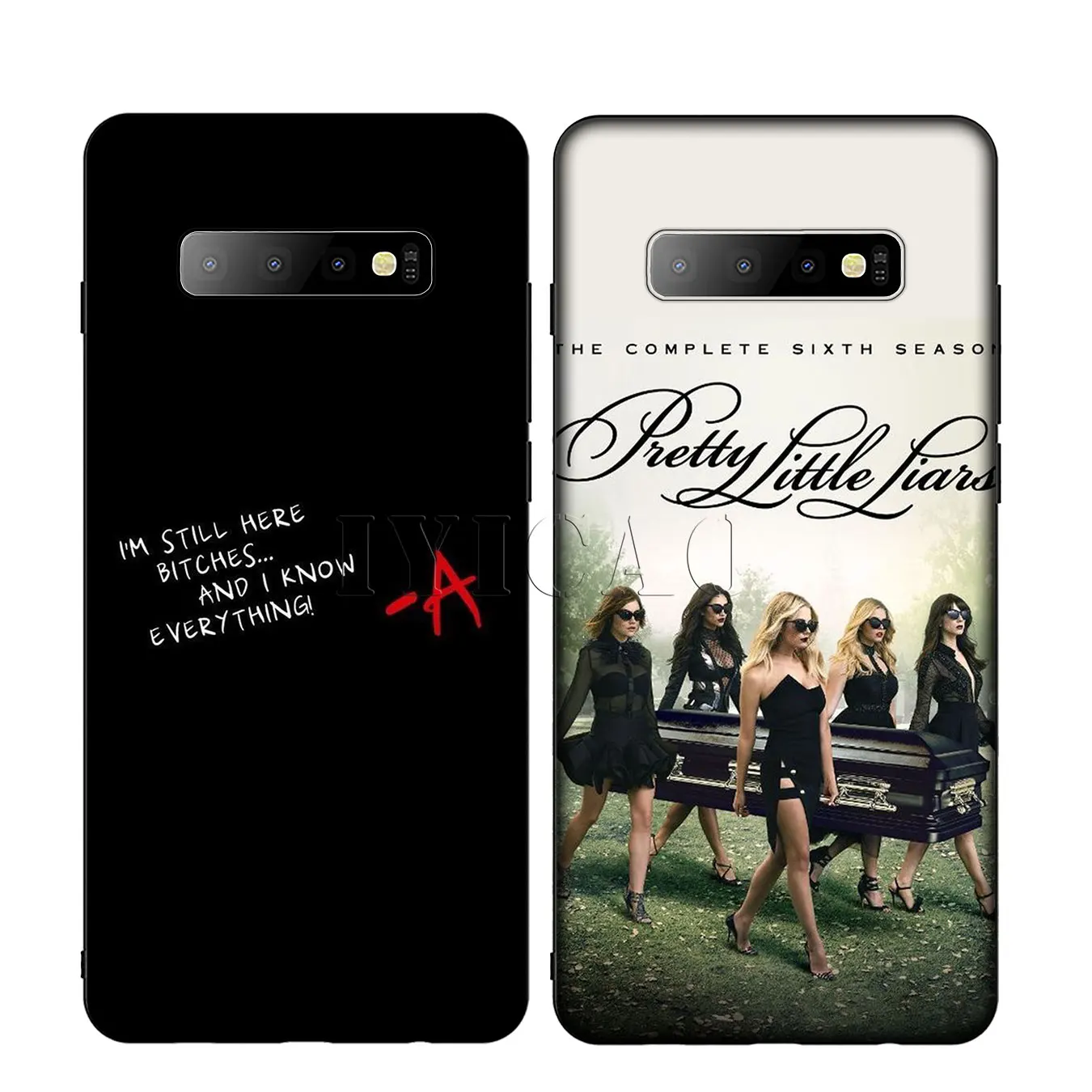 Iyicao надписью Pretty Little Liars и ТВ силиконовый мягкий чехол для телефона samsung Galaxy S10 S9 S8