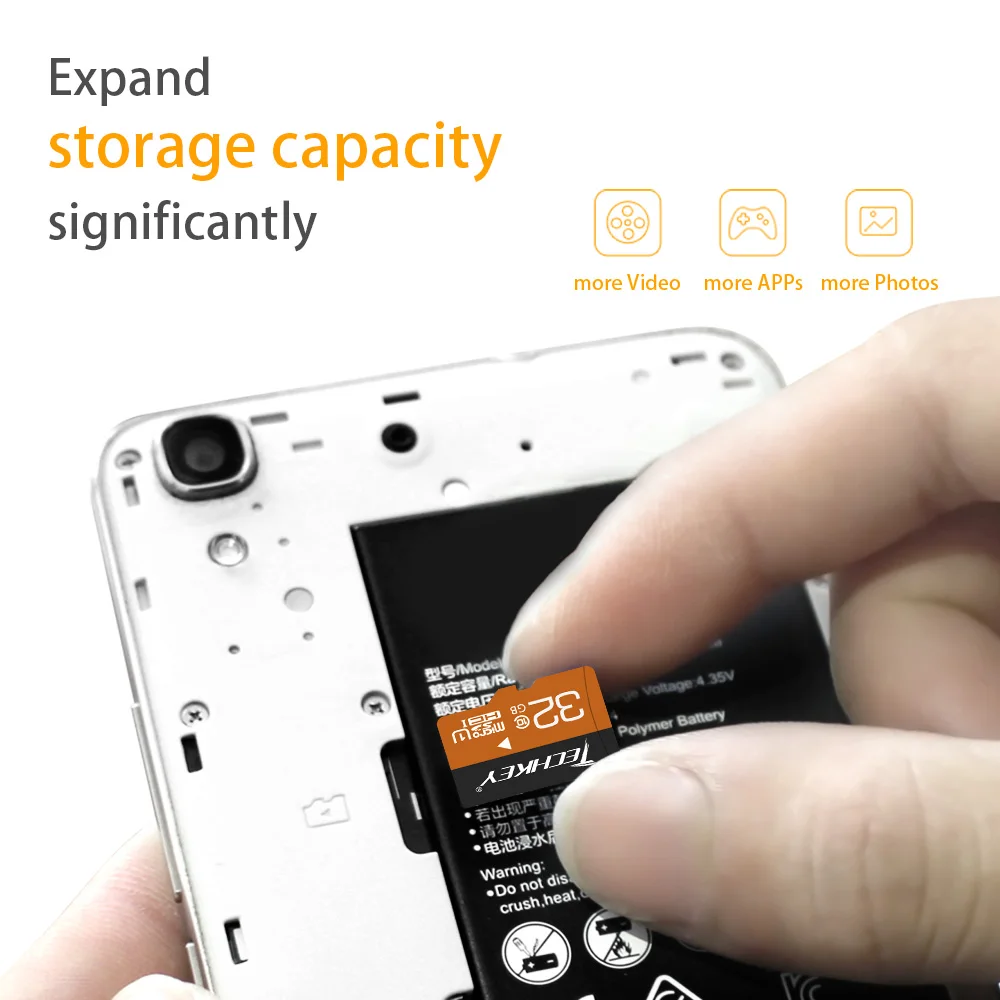 Карта памяти Micro SD 64 Гб 32 16 карта 100% Подлинная класса 10 h2test TF ручка MicroSD накопитель