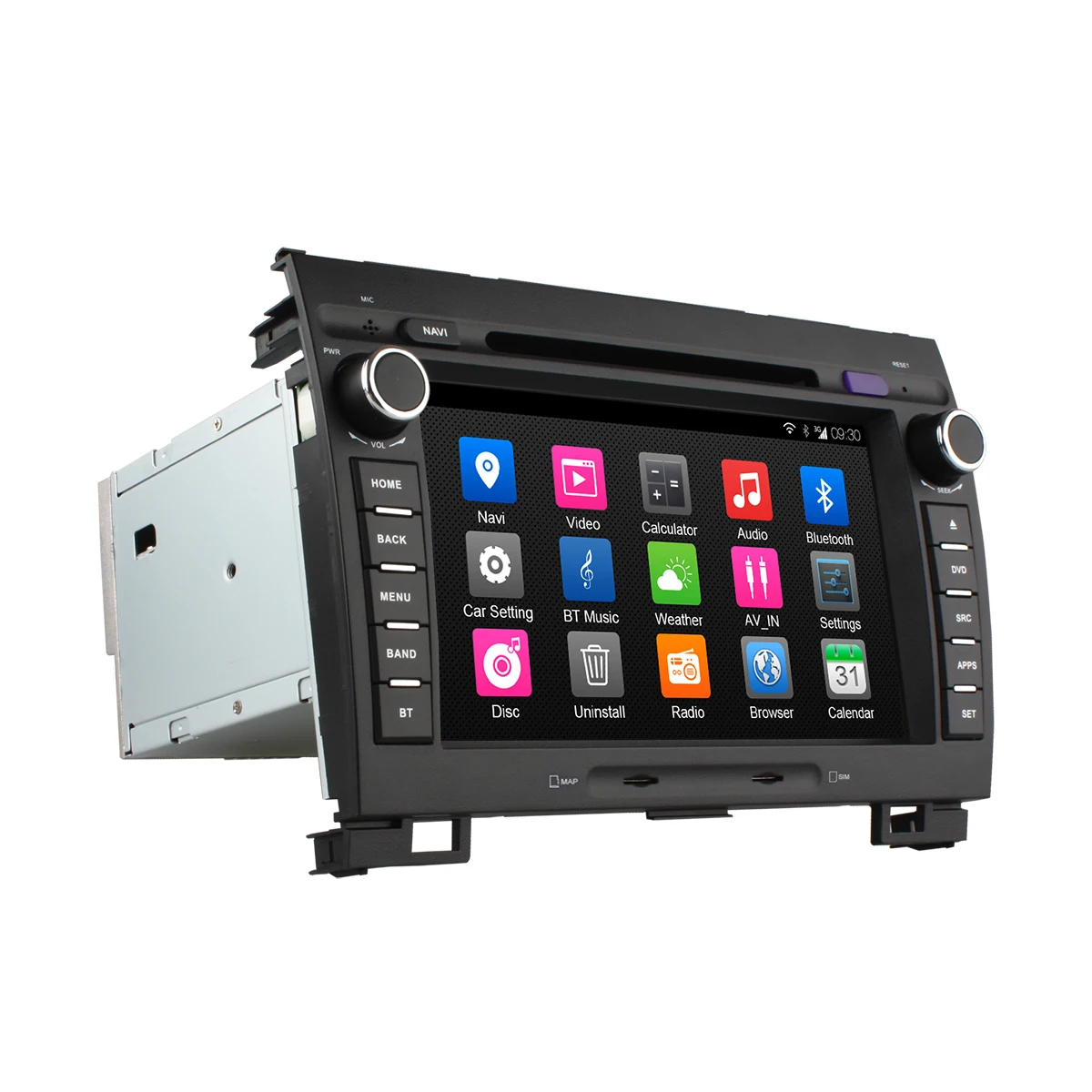 8&quot Ownice C300 Quad Core Cortex A9 Android 4.4 Car DVD Player for Great Wall Hover H3 H5 GPS Navigation Radio DAB+ 16GB ROM |
