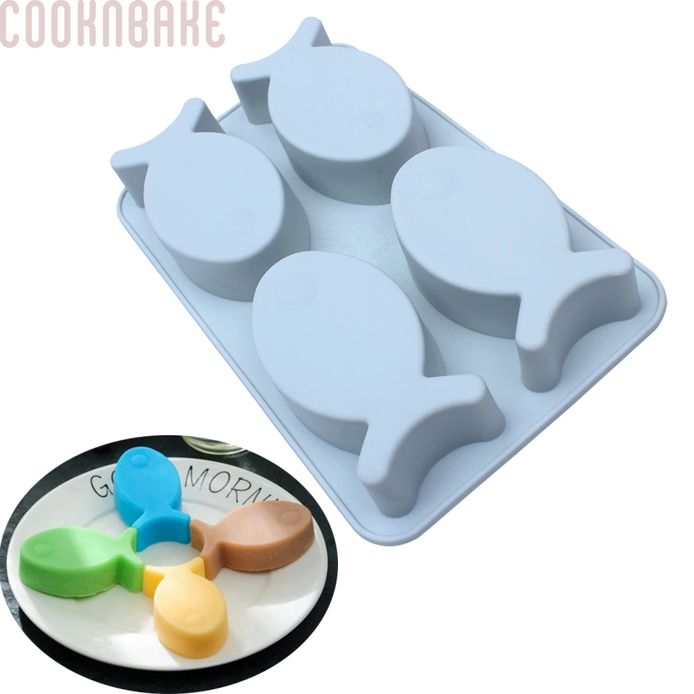 COOKNBAKE DIY силиконовая форма для торта Форма рыбы Новое поступление формочка