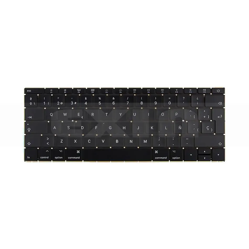 Оригинальная клавиатура для MacBook Retina 12 дюймов A1534 с испанской раскладкой и