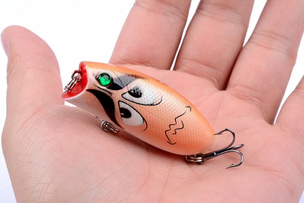 1 шт. плавающий Воблер Поппер приманка для морской рыбалки приманки с 8 #