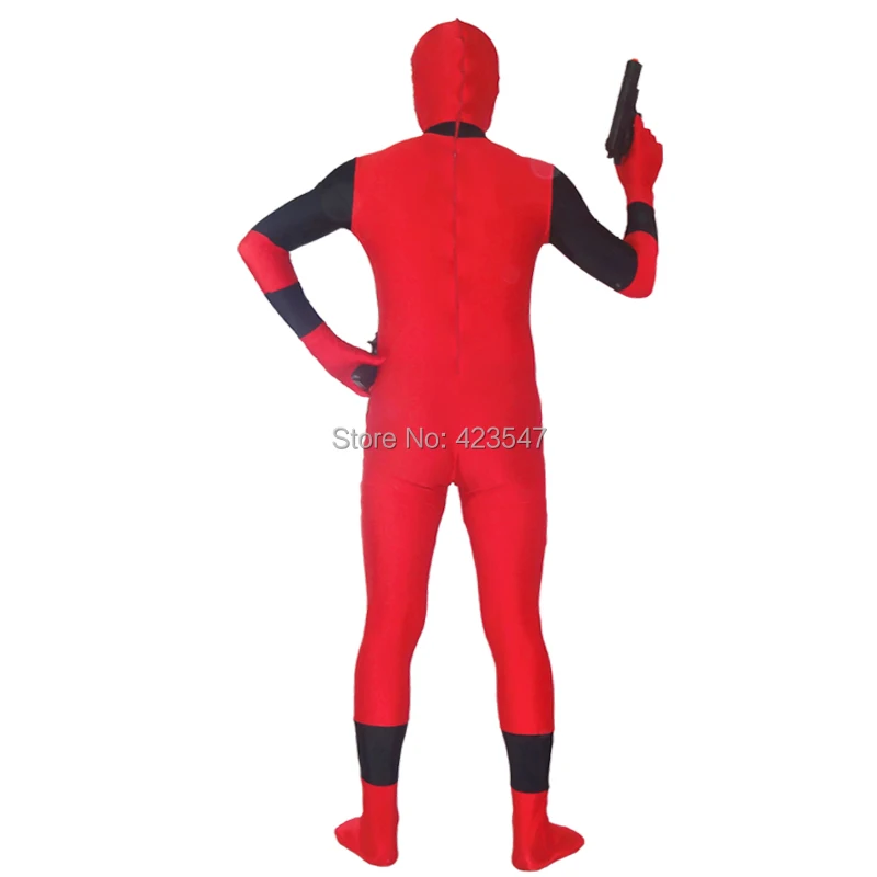 Newest Hot Deadpool Spandex Costumes Halloween Party Cosplay zentai suit DCC3254 | Тематическая одежда и униформа
