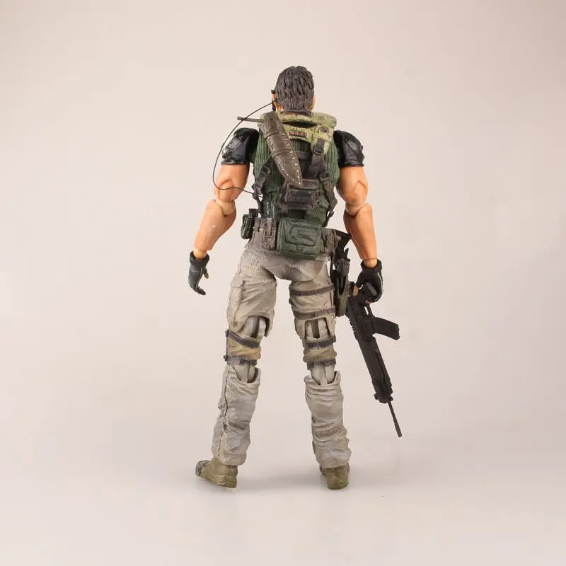 Серия Biohazard Around Play Arts измененная па Криса Редфилда детская игрушка-фигурка