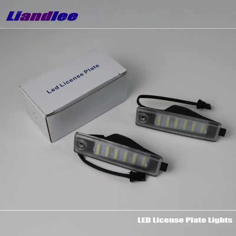 Liandlee для Toyota Land Cruiser J200 V8/Lexus LX 570 LX570/светодиодный автомобильный фонарь освещения номерного знака/номерной знак рамка лампы/светодиодный свет