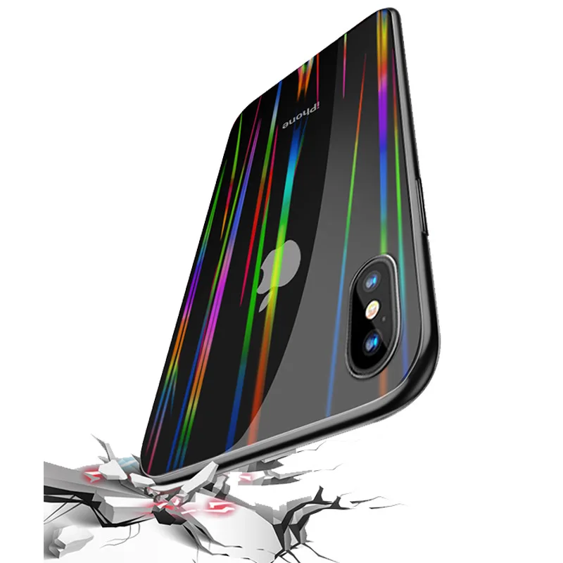 Прозрачное Защитное стекло для Iphone 7 8 7Plus Plus X XS Max XR|Защитные стёкла и плёнки