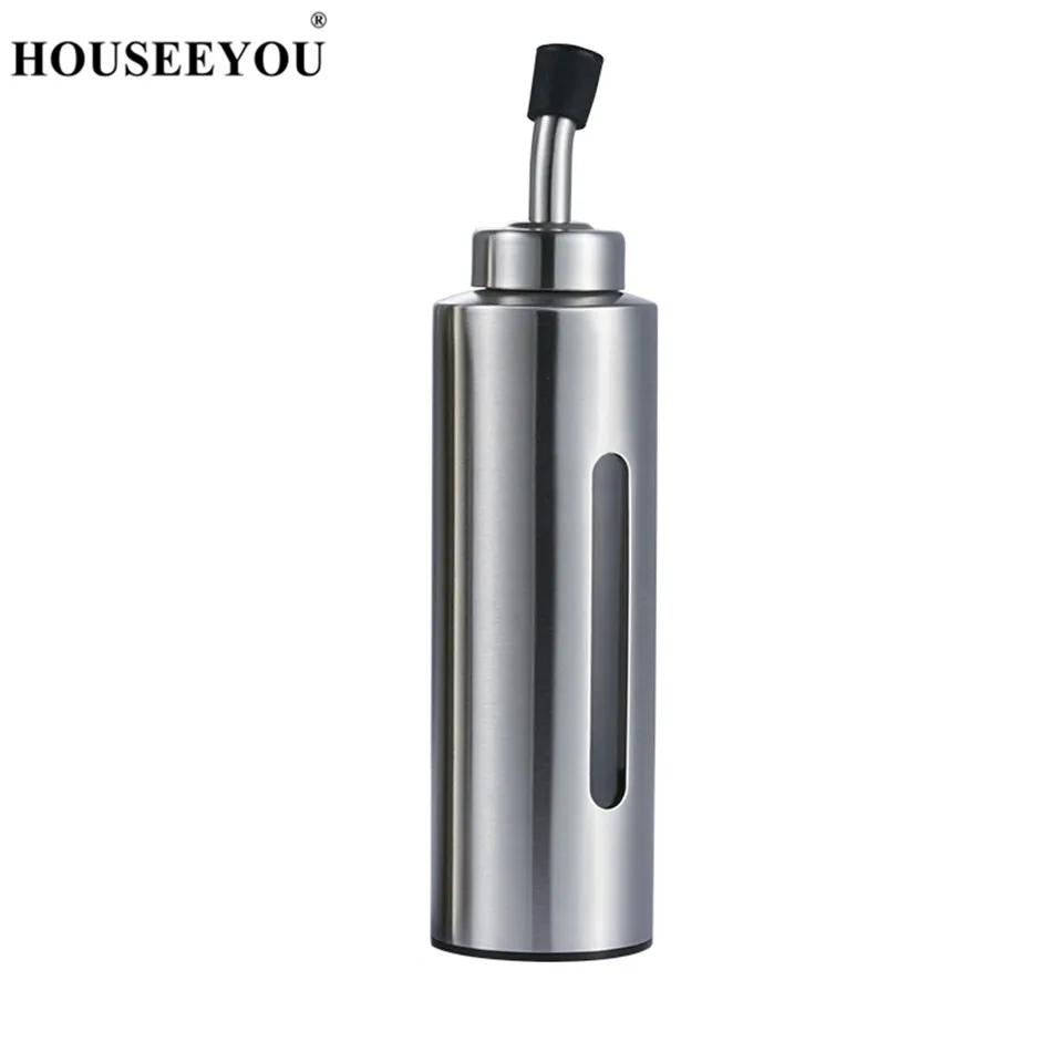 HOUSEYOU 250 мл диспенсер для масла горшок спрей кухонный соус лодка из нержавеющей