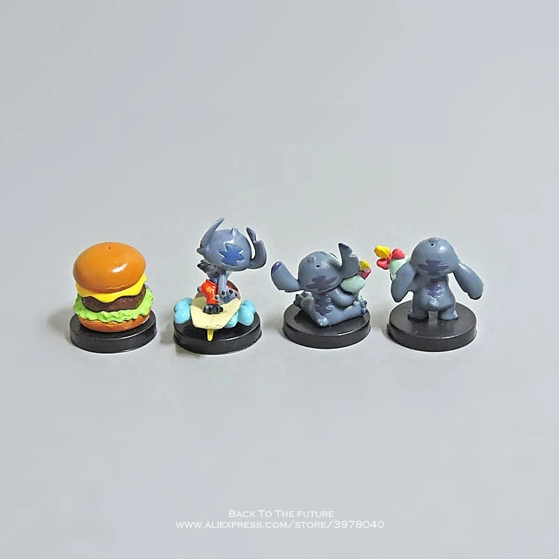 Фигурки Дисней Лило и Стич 11 шт./компл. 3-4 см экшн-фигурки осанка коллекция