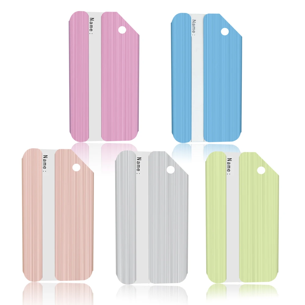 Алюминиевый сплав круиз самолет багажная бирка этикетка Дорожный чемодан