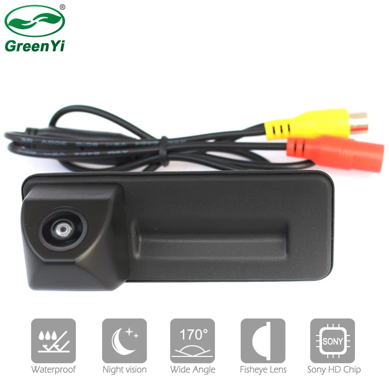 Sony MCCD Рыбий глаз объектив звездный свет ночного видения Автомобильный багажник