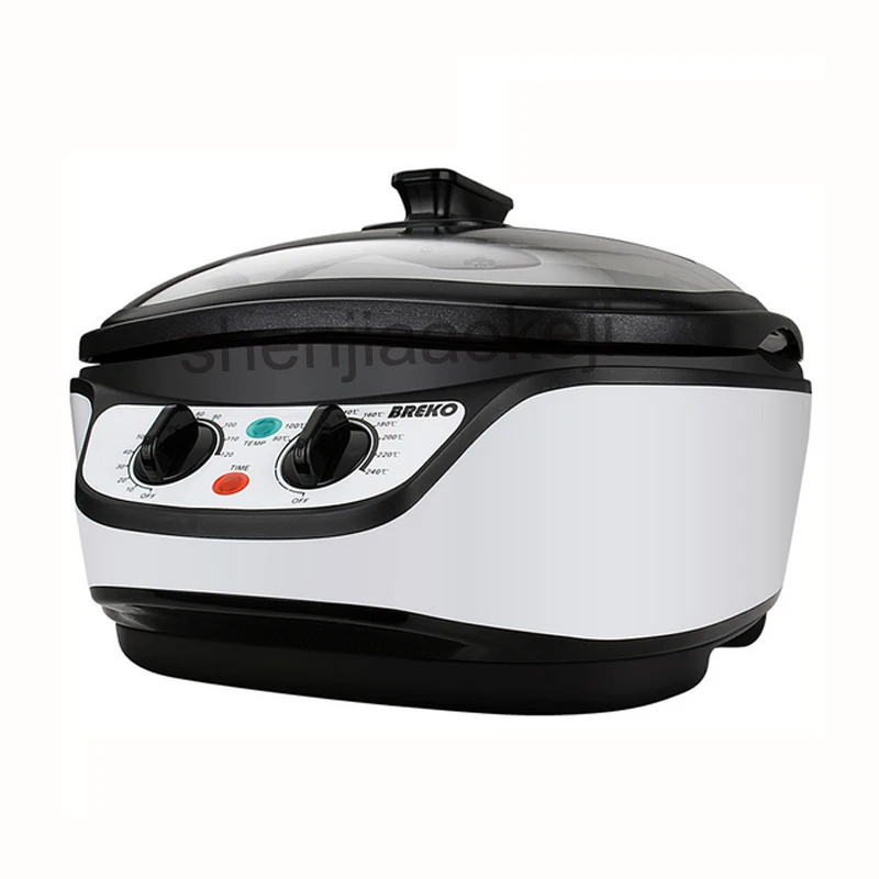 

Commercial Boil Slow cook Steam Hot Pot Grill Warm Deep Fry Household boiler cooker 5L 8 in 1 multi-function Cookers 220v1500w