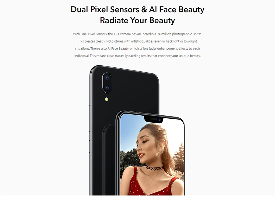 Vivo X21 6,28 ''Android 8,1 восьмиядерный смартфон 2280X1080 6 ГБ ОЗУ 128 Гб ПЗУ распознавание лица отпечаток пальца 12,0 МП мобильный телефон