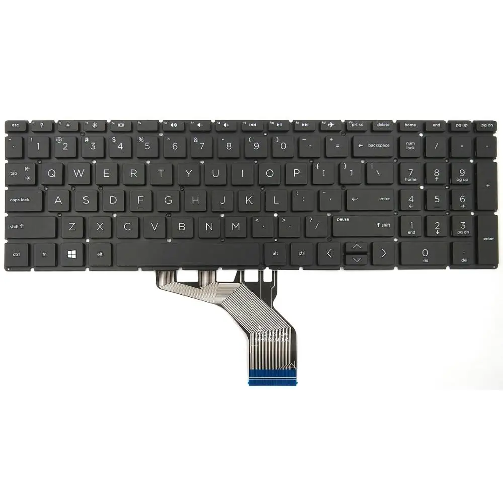 New For HP 15-DA 15-DA0012DX 15-DA0032WM 15-DB 15-DB0047WM TPN-C135 TPN-C136 Laptop Keyboard US Black | Компьютеры и офис