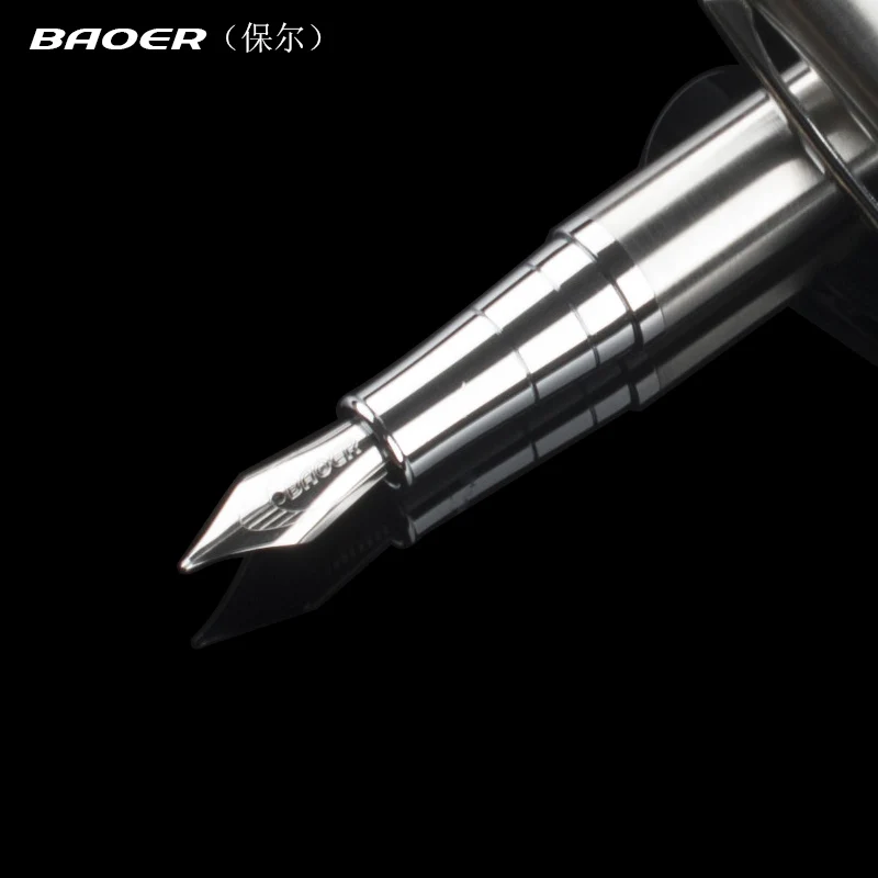 Высокое качество Чистая нержавеющая средняя чернильная ручка перо исследование