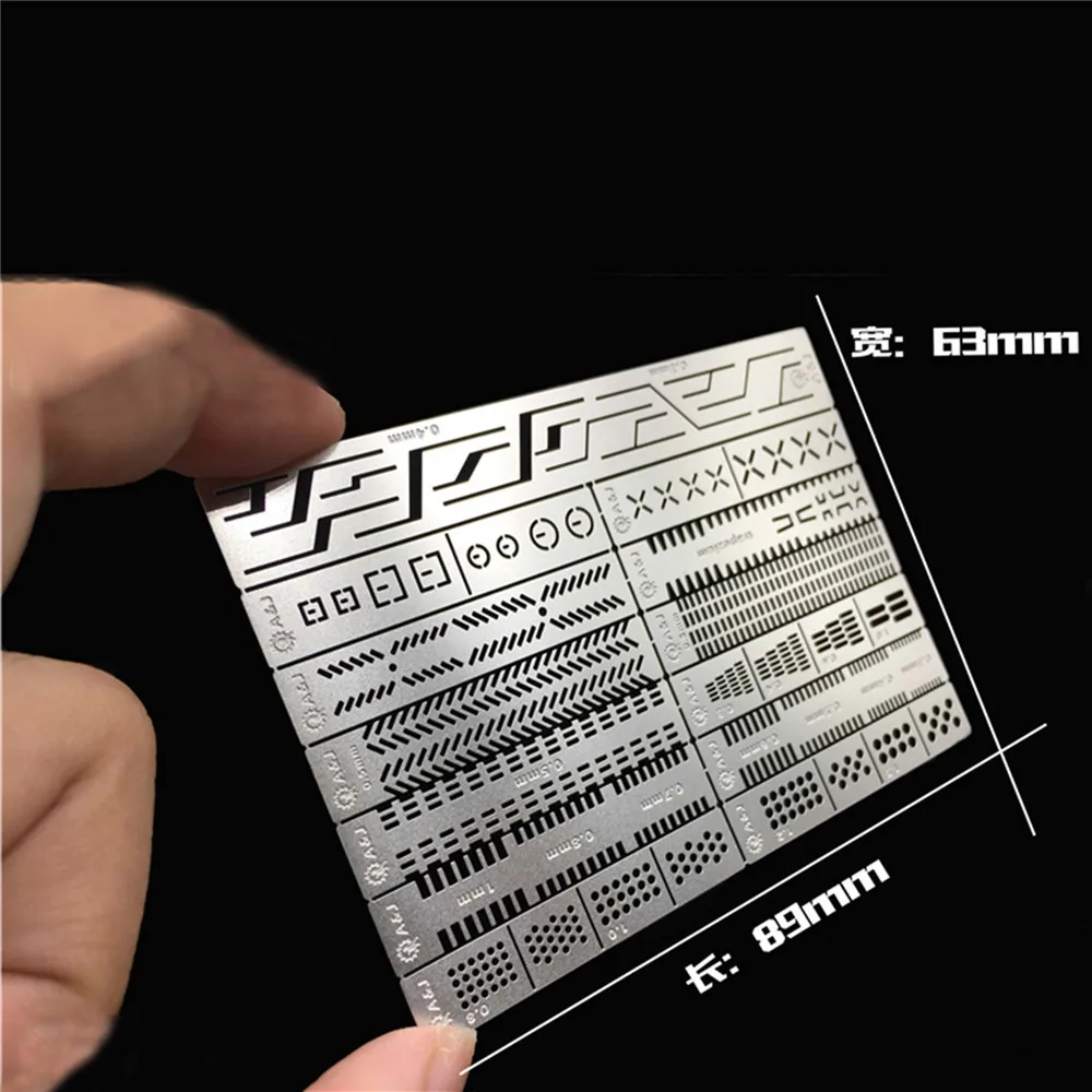 Инструменты для моделирования 13 в 1, инструмент для рукоделия, доска для гильдии, из нержавеющей стали, для вырезания, модель доски, аксессуары AJ0090