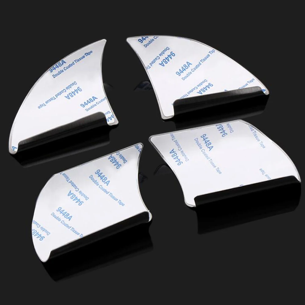 Автомобильные украшения из нержавеющей стали накладка на руль наклейка для Ford