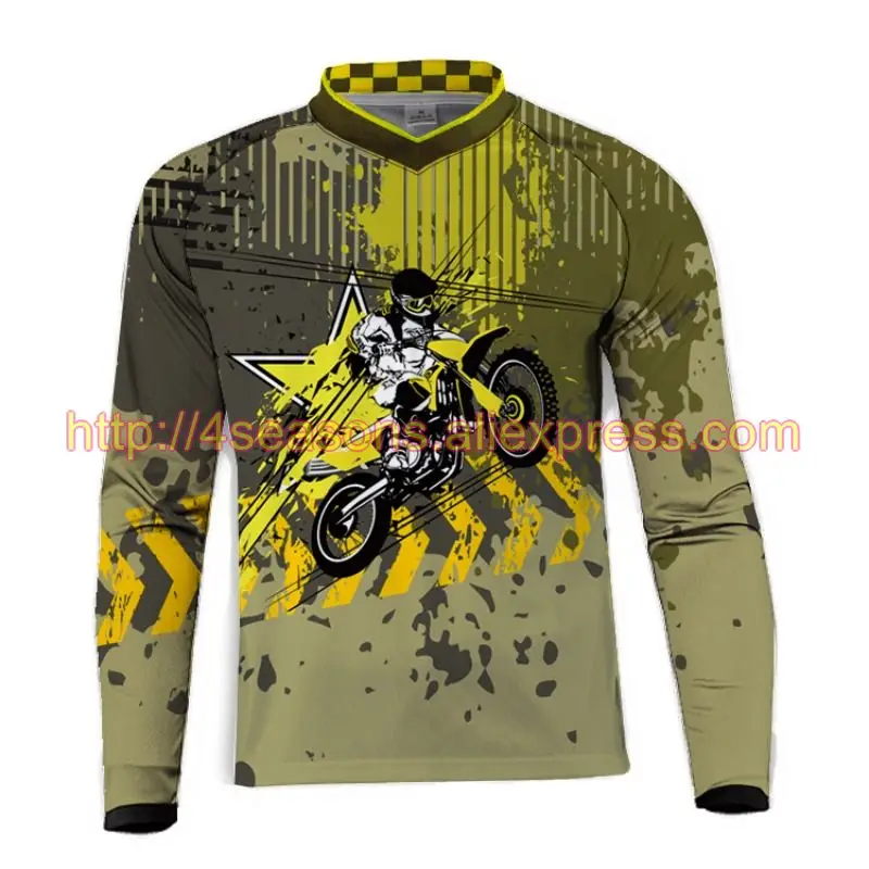 

Moto GP Team Racing Fashion Casual Jersey For Men and Women Blue T-shirt Riding Off-Road Clothes