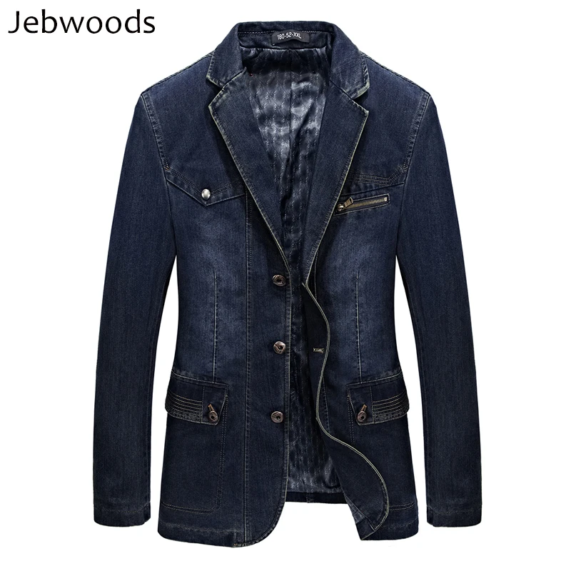 Джинсовая куртка мужской весенний Блейзер пиджак деловой костюм для отдыха