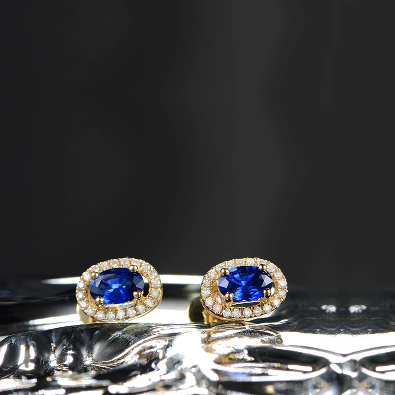 Женские серьги из серебра 1 25 пробы с ореолом|earrings 925 sterling silver|925 sterlingearrings |