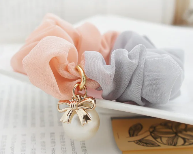 Корея высокое качество ручной работы для девочек аксессуары волос резинки