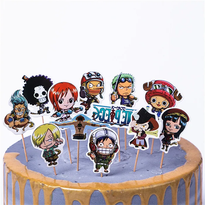 Cake Topper-23 24 шт. форзенская принцесса день рождения торт Топпер Дети сувениры украшения кекс топперы Микки Минни Baby Shower принадлежности - Цвет: Cake Topper-23