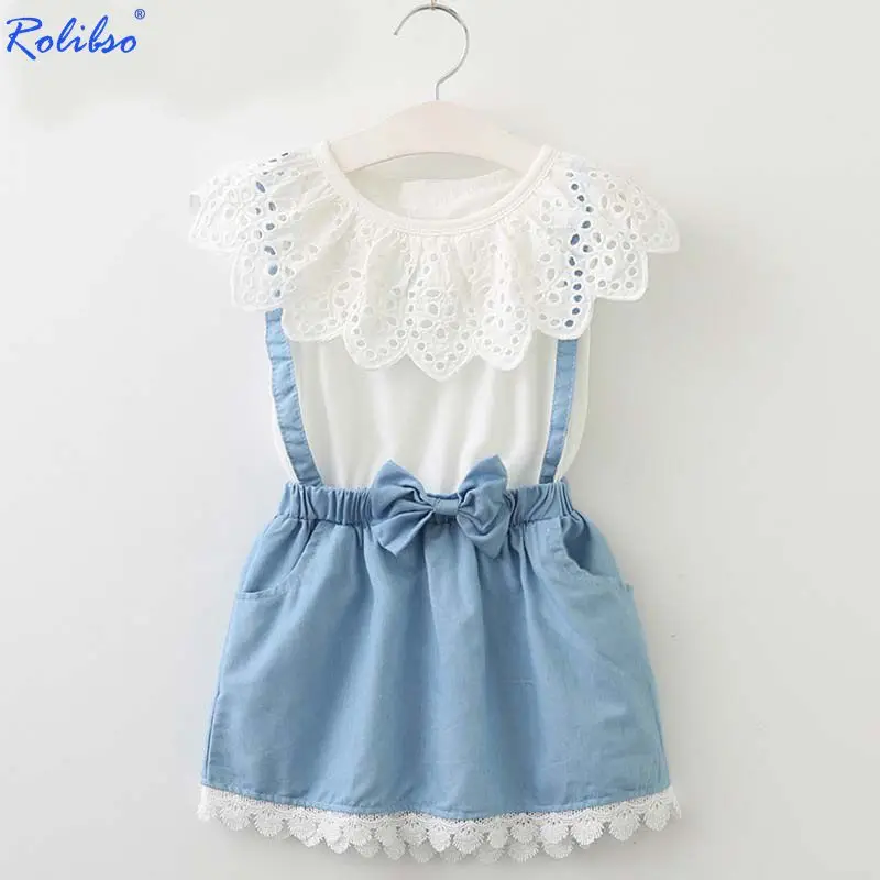 Новинка детское летнее платье без рукавов для девочек детская одежда детские