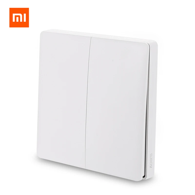 Умный настенный выключатель Xiaomi Aqara беспроводной переключатель ZigBee без