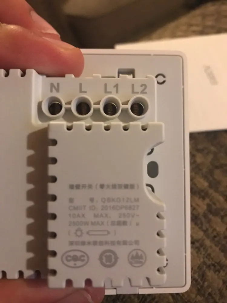 Xiaomi Aqara Mijia умный Домашний Светильник ZiGBee беспроводной ключ и настенный выключатель через приложение Smartphone пульт от Xiaomi