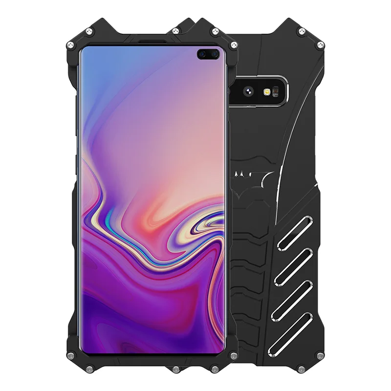 Чехол для Samsung Galaxy S10Plus металлический алюминиевый Забавный чехол Note 10 Plus S9 S8Plus