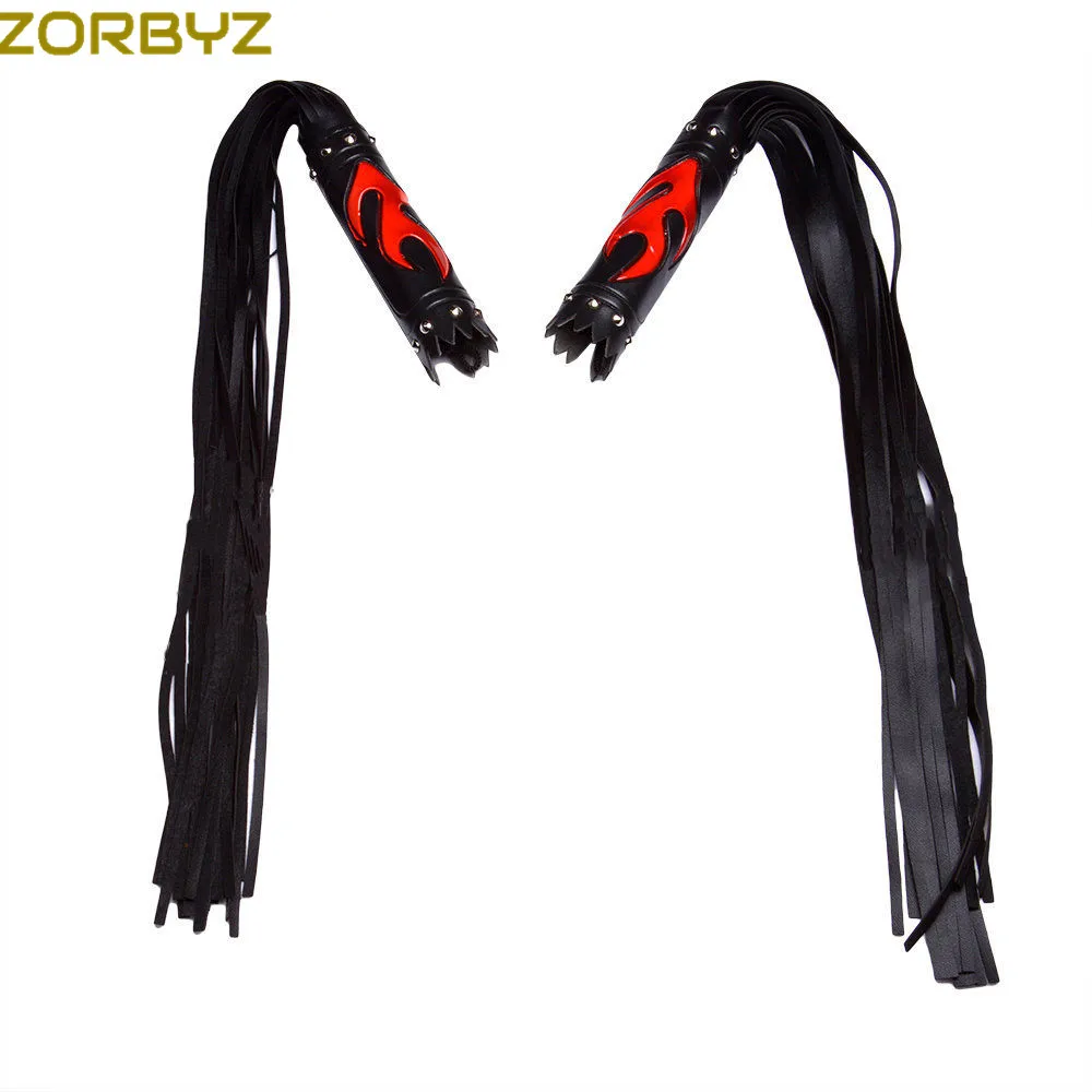 ZORBYZ 1 комплект мотоциклетные черные Пламя искусственная кожа ручка рычаг крышка