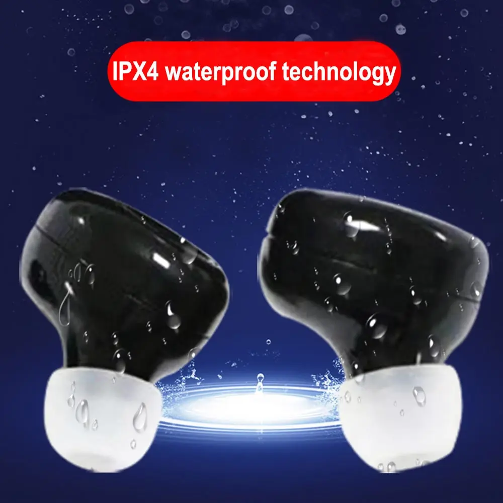Twinbuys Беспроводной наушники вкладыши TWS с музыкальные Мини Bluetooth V5.0 True стерео