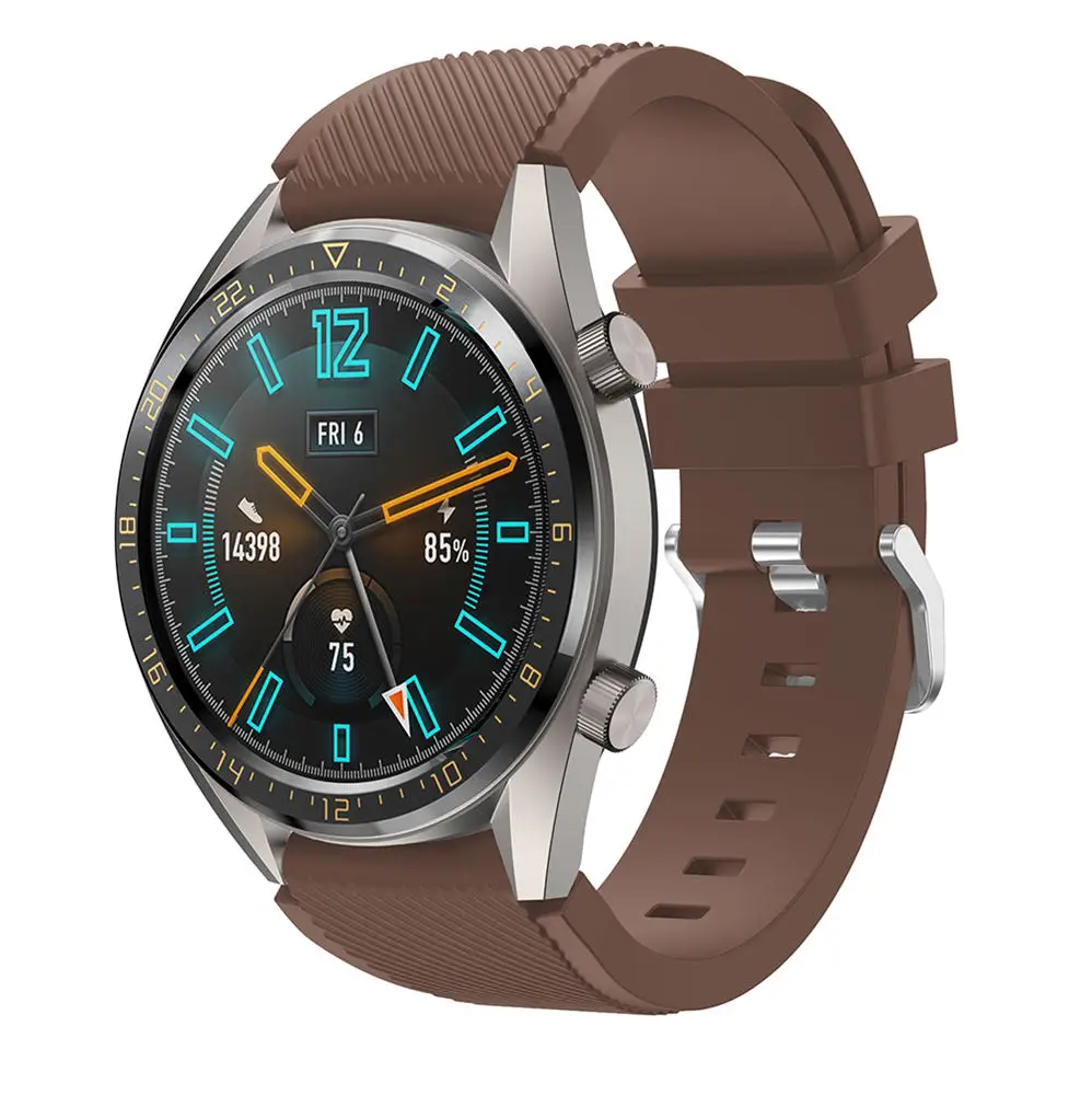Ремешок группы аксессуары для huawei часы GT Спортивные наручные часы для samsung gear s3 frontier классический smartwatch 22 мм силиконовый