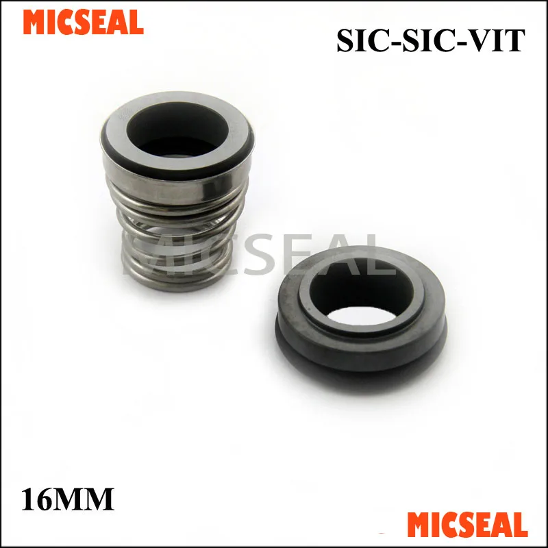 Механическое уплотнение MU3 16 мм SIC/VITON|Затворы| |