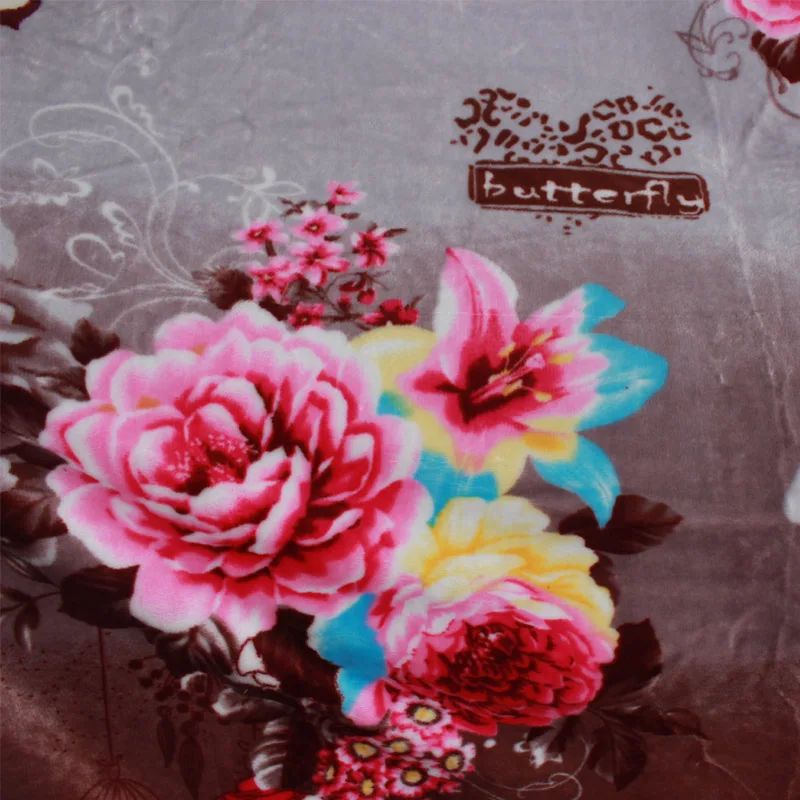 Пион цветок Фланелевое Флисовое одеяло для свадьбы мягкий теплый бросок на диван