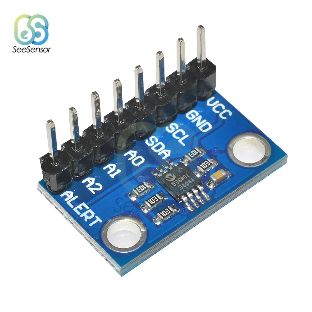 Высокоточный датчик температуры MCP9808 I2C модуль коммутационной платы 2 7 в-5 в