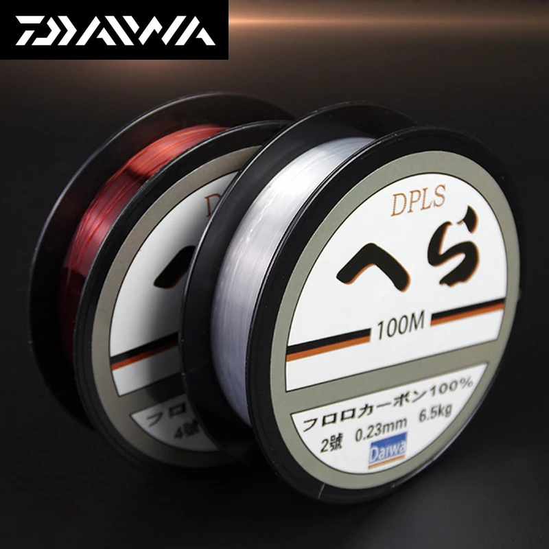 Сверхпрочная нейлоновая рыболовная леска DAIWA 100 м 2-40 фунтов 2 цвета японская