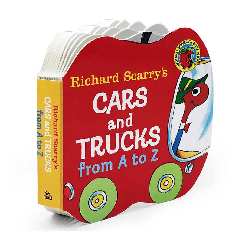 Лидер продаж книги Ричард Scarry's Cars and Trucks от A до Z раскладки для просвещения