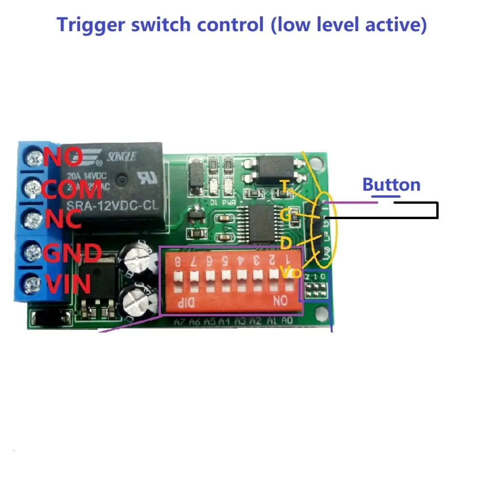 1ch DC 12 V Сенсор таймер задержки реле доска для RCWL-0516 HC-SR505 SW-420 MQ-2 светодиодный свет лампы бар двери гаража