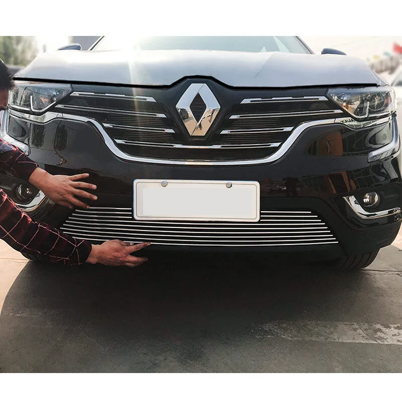 Для Renault Koleo 2012-2017 в сетку Яркие полоски изменение тела аксессуары металлическая