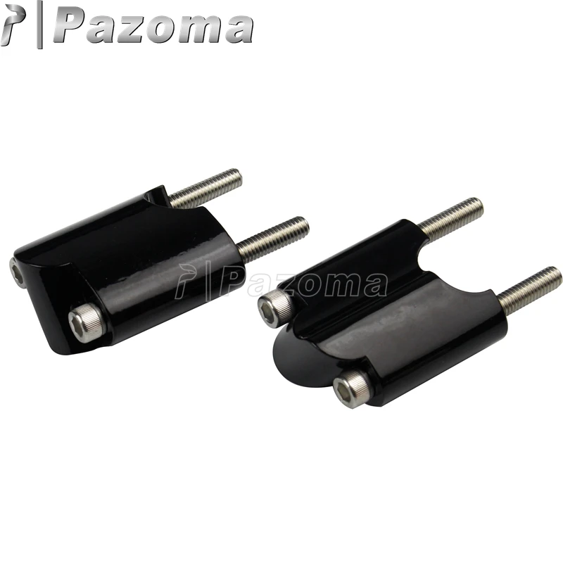 Черный мотоцикл 2 &quotRise Руль Riser 1&quot Ручка Бар Расширение Комплект для Harley Sportster XL