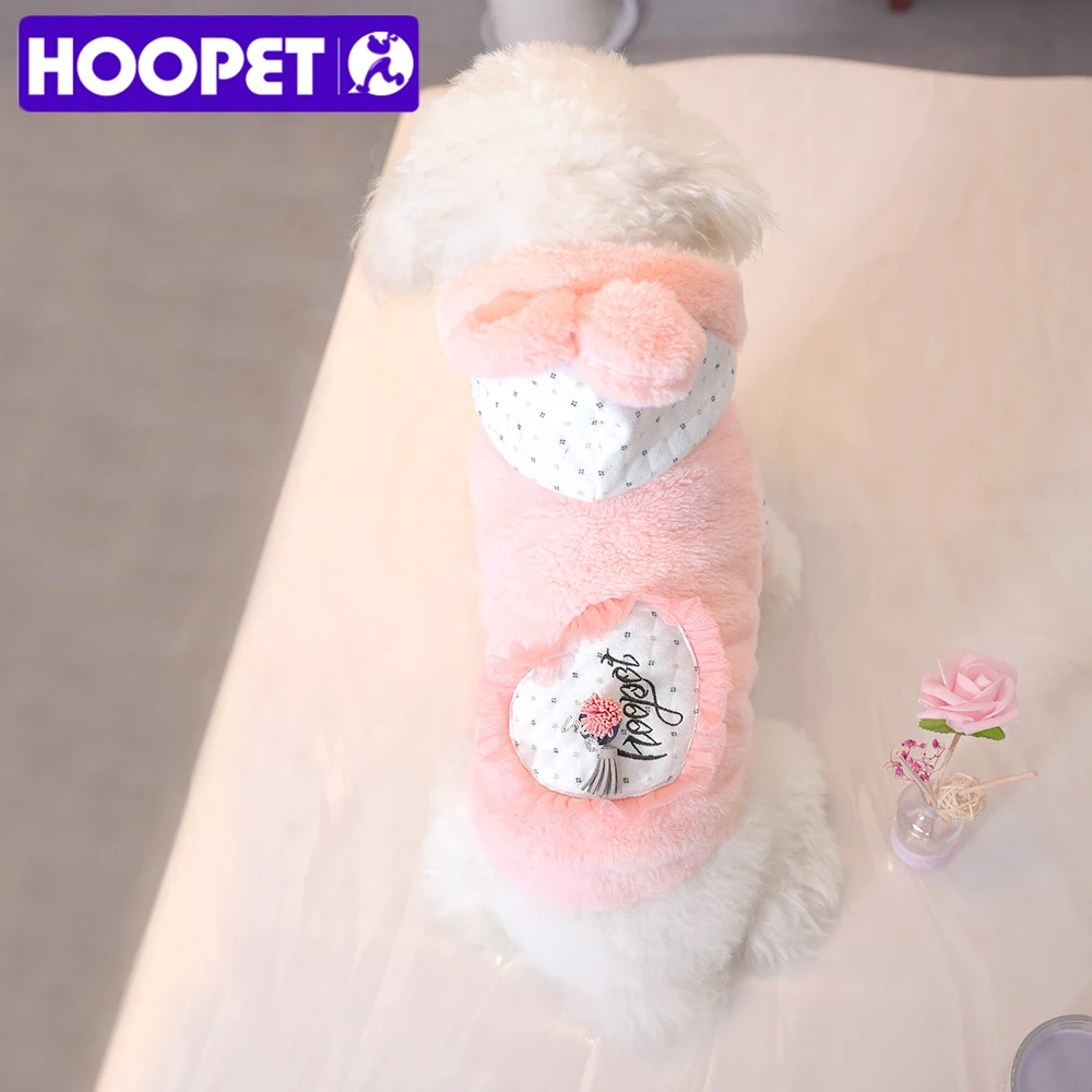 HOOPET Одежда для собак осень/зима Одежда для кошек Samll собака Чихуахуа бульдог пальто кошка теплый костюм