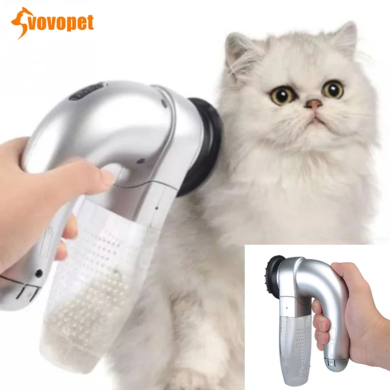 VOVOPET кошка щётка для пылесоса электрический портативный массаж мех удаления