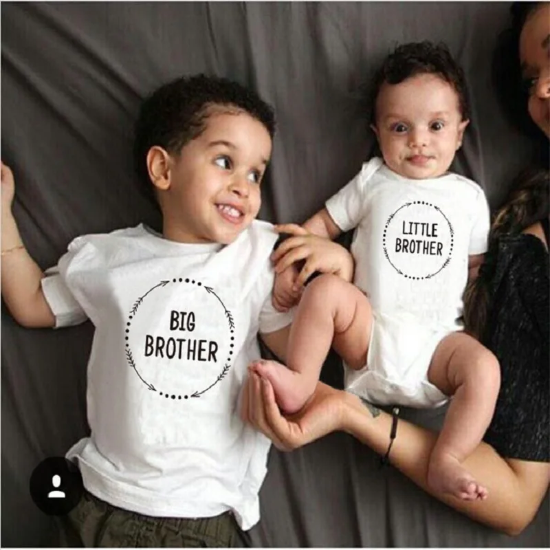 Одежда для близнецов одежда детей младшего брата семейная Одинаковая детская