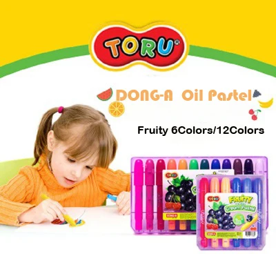 TUNACOCO 6/12 шт./компл. Kore DONG A TORU Канцтовары цветная масляная пастель для искусства