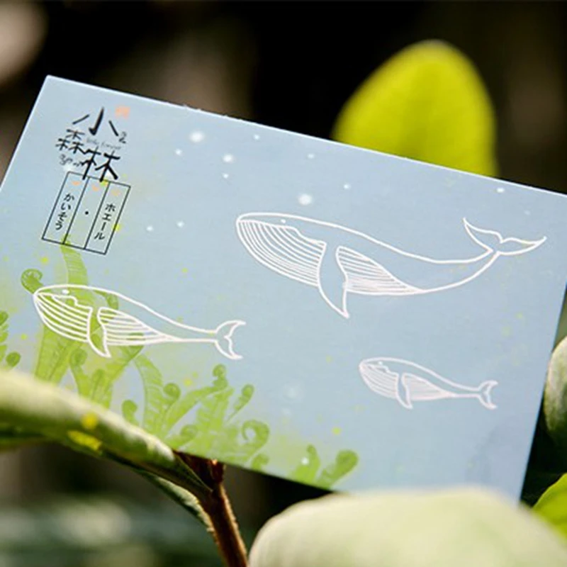 30 шт./лот Бесплатная доставка японский фильм маленькие лесные световой Почтовые