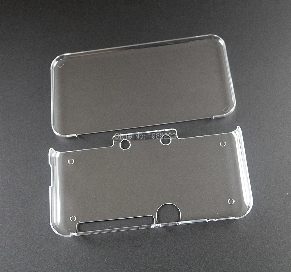 Защитный чехол для Nintendo NEW 2DSXL 2DSLL нового 2DS XL LL прозрачный защитный с кристаллами