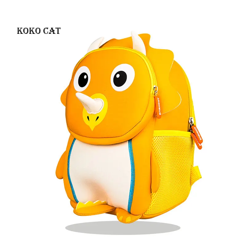 Милые детские школьные сумки для девочек и мальчиков с объемным рисунком