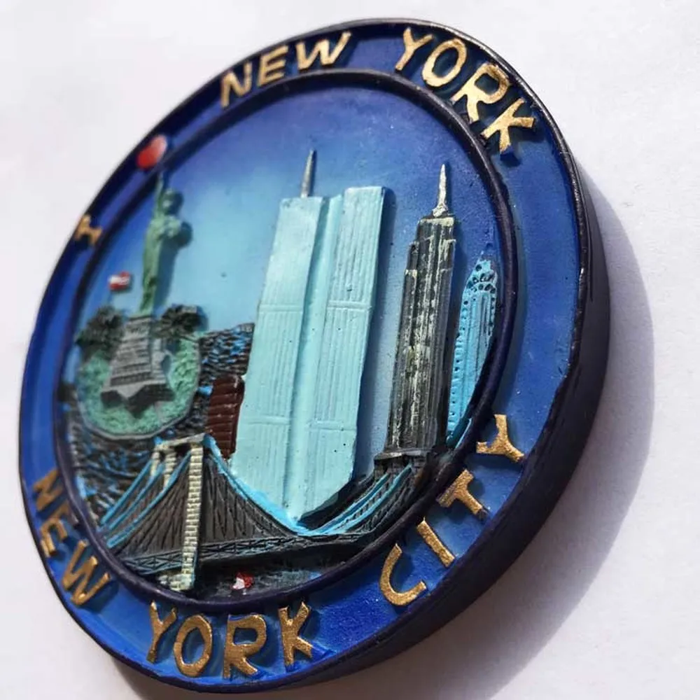 Магнит на холодильник BABEMEMI New York USA сувенирная Статуя Свободы магниты во