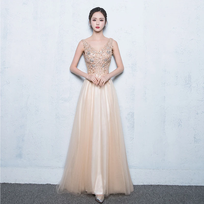 

FOLOBE сексуальное просвечивающее платье с длинным v-образным вырезом, аппликацией из бисера, фатиновое платье для вечеринки, элегантное вечер...