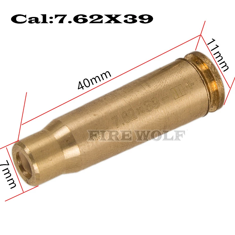 Огонь волк охота лазерный прицел красного цвета Cal.308. 45. 38. 30 Cal 7 мм 8 9 Cal.303 300 30win